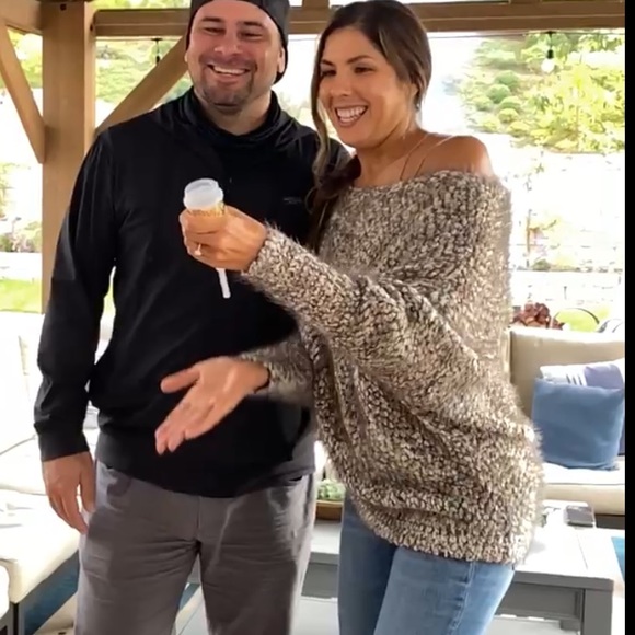 Lovestitch clothing Dolman Sleeve Popcorn Sweater - Picture 2 of 3